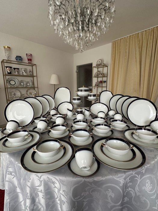 Hutschenreuther, Olivia 63 - 10-12 Personen - Tafelservies, Antiek en Kunst, Antiek | Meubels | Tafels