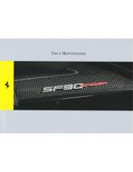 2021 FERRARI SF90 SPIDER INSTRUCTIEBOEKJE ITALIAANS