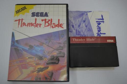 Thunder Blade (MS CIB), Spelcomputers en Games, Games | Sega, Zo goed als nieuw, Verzenden