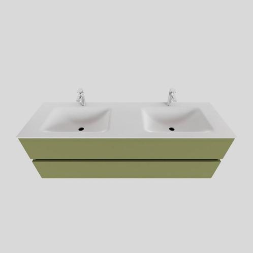 Badkamermeubel Solid Surface BWS Oslo 150x46 cm Dubbel Mat, Doe-het-zelf en Verbouw, Sanitair, Bad, Nieuw, Ophalen of Verzenden