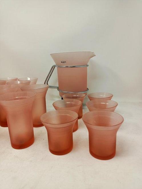 VeArt - Drinkset (17) - Glas, Antiek en Kunst, Antiek | Glas en Kristal