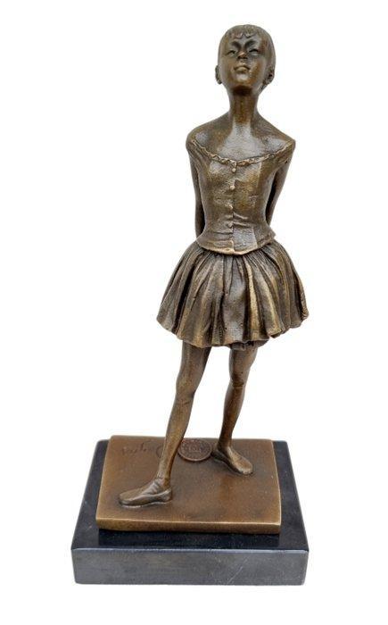 Beeldje - Little dancer Caprice - Brons, Marmer, Antiek en Kunst, Kunst | Designobjecten