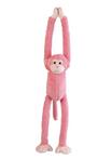 Pluche hangende knuffels aapjes 55 cm - Knuffel apen