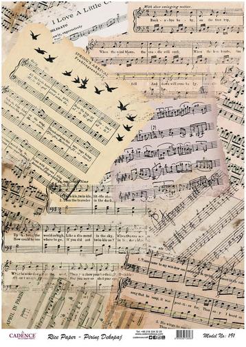 Cadence rijstpapier decoupage vinta van €3,99 voor €3,19 beschikbaar voor biedingen