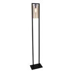 Industriële vloerlamp zwart, Tonia, met schakelaar, Nieuw, Ophalen of Verzenden, Glas, 150 tot 200 cm
