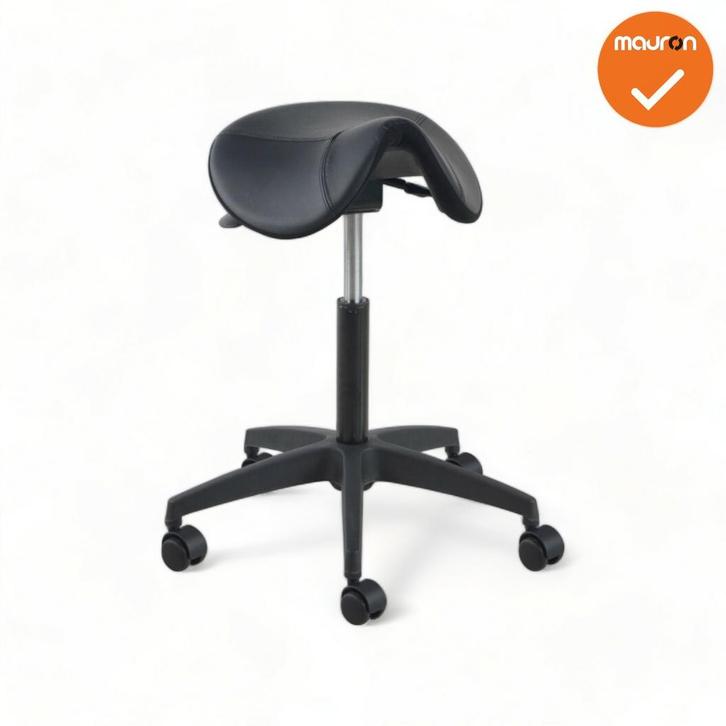 Zadelkruk Matera Small - Zwart - Voetkruis naar keuze, Zakelijke goederen, Kantoor en Winkelinrichting | Kantoormeubilair en Inrichting