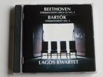 Beethoven - Strijkkwartet 3, Bartok / Lagos Kwartet, Cd's en Dvd's, Cd's | Klassiek, Verzenden, Zo goed als nieuw