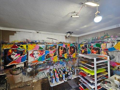 UTOPIA XX - Bubbles mix A23, Antiek en Kunst, Kunst | Schilderijen | Modern