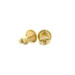 Gouden oorstekers met opaal 14 krt, Nieuw, Ophalen of Verzenden