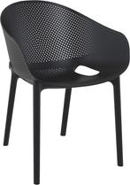 Tuinstoel - Sky Pro - Zwart - Siesta Exclusive, Tuin en Terras, Verzenden, Nieuw