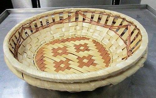 Rieten broodmand rond ø23cm, Zakelijke goederen, Kantoor en Winkelinrichting | Winkel en Inventaris