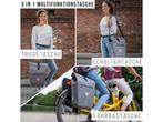 MIVELO Fietstas - Waterdicht 25L - Laptopvak en Schouderriem, Verzenden, Nieuw