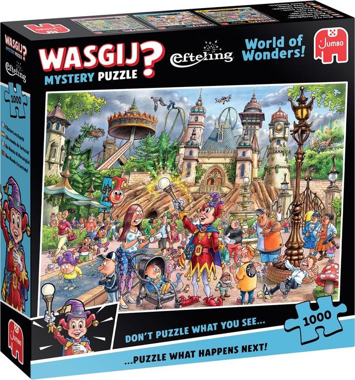 Wasgij Mystery - Efteling Puzzel (1000 stukjes) | Jumbo -, Hobby en Vrije tijd, Denksport en Puzzels, Nieuw, Verzenden