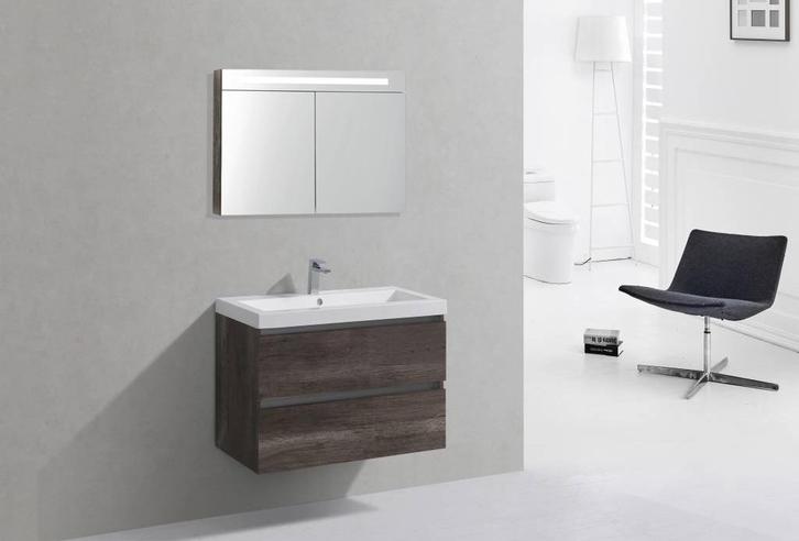 Sani Royal Badkamermeubel Trento Greeploos, Huis en Inrichting, Badkamer | Badkamermeubels