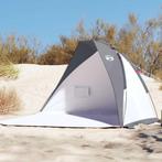 vidaXL Strandtent 268x223x125 cm 185T polyester grijs, Verzenden, Nieuw, Tot en met 2