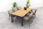 Hartman Monza/General verstelbare tuinset - 220x100 cm. -, Tuin en Terras, Verzenden, Nieuw, Hout, Tuinset