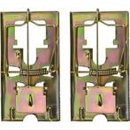 Benson Metalen muizenvallen - herbruikbaar - set van 2 -...