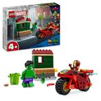 LEGO Marvel Super Heroes - Iron Man with Bike and The Hulk, Ophalen of Verzenden, Nieuw