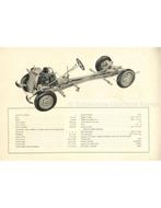 1938 MERCEDES BENZ 170 V BROCHURE ENGELS, Boeken, Auto's | Folders en Tijdschriften, Nieuw, Author