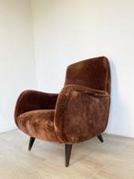 Fauteuil - Hout, Stof