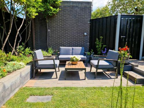 VDG Monto stoel-bank loungeset - 4-delig, Tuin en Terras, Tuinsets en Loungesets, Loungeset, Nieuw, Overige materialen, Verzenden