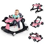 Loopstoel - Baby walker - Loopwagen - Opvouwbaar - Roze - CO, Kinderen en Baby's, Verzenden, Zo goed als nieuw