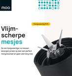 2dekans | MOA Blender - Smoothie Maker met 2 Tritan Bekers, Ophalen of Verzenden, Zo goed als nieuw