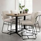 *WOONWINKEL* DTP Home Soho Bartafel Deens Ovaal Teak, Verzenden, Nieuw