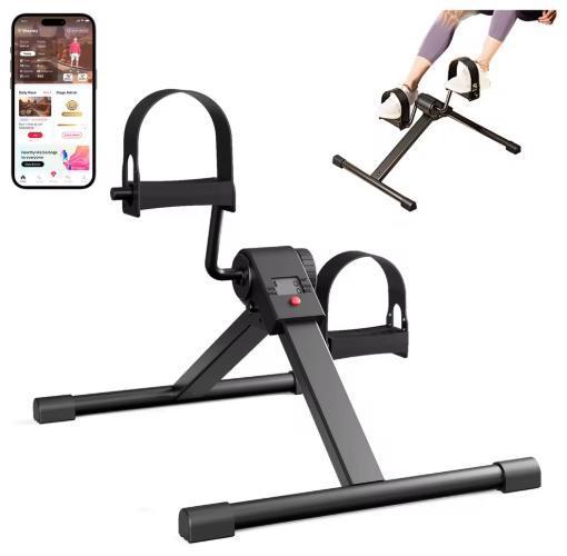 Opvouwbare Mini Hometrainer – Pedaaltrainer met LCD Scherm, Sport en Fitness, Fitnessapparatuur, Nieuw, Verzenden