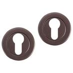 Deurbeslag | Cilinderrozet | Differnz (Rond, RVS, Brons), Doe-het-zelf en Verbouw, Hang- en Sluitwerk, Verzenden, Nieuw