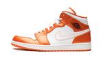 Air Jordan 1 Mid Metallic Orange - maat 38.5 (Sneakers), Verzenden, Nieuw, Oranje, Sneakers of Gympen