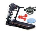 Complete thuisworkout loopband met dumbbells en buikspier..., Ophalen of Verzenden, Nieuw