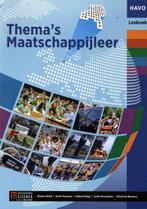 Themas Maatschappijleer HAVO lesboek 9789086744404, Boeken, Zo goed als nieuw