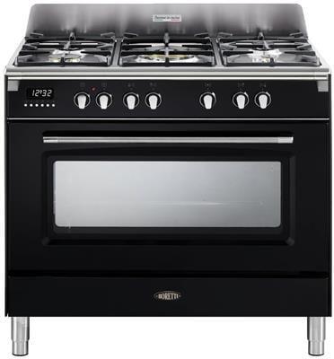 €1549 Boretti CFBG901ZW gasfornuis, Witgoed en Apparatuur, Fornuizen, Ophalen of Verzenden