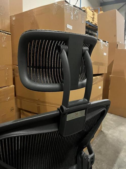 Hoofdsteun Herman Miller Aeron - Geschikt Voor Alle Maten, Huis en Inrichting, Bureaustoelen, Bureaustoel, Zwart, Nieuw, Ergonomisch