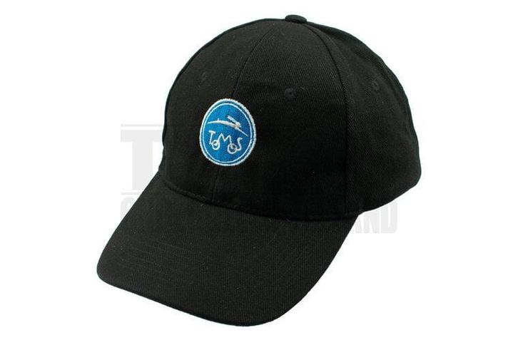 Tomos trucker pet zwart met logo, Fietsen en Brommers, Brommeronderdelen | Algemeen, Nieuw, Ophalen of Verzenden