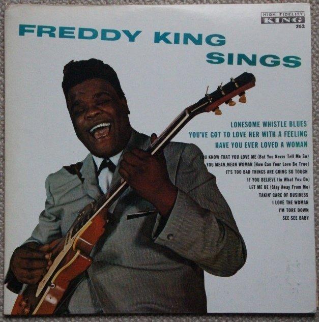 Freddie King - Freddy King Sings - LP - Heruitgave - 1973, Cd's en Dvd's, Vinyl Singles