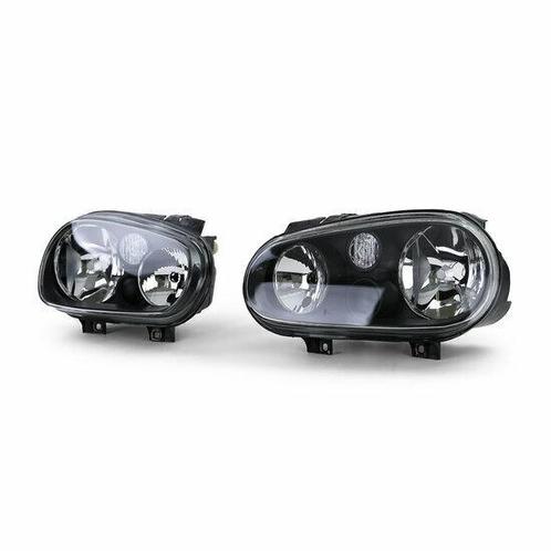 Koplampen Zwart Zonder Mistlampen Volkswagen Golf 4 RL098, Auto-onderdelen, Verlichting, Nieuw, Volkswagen