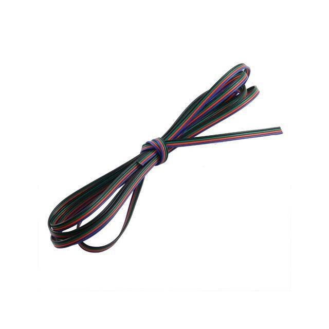 LEDstrip snoer | RGB LEDstrip draad 4 aderig | prijs per met, Doe-het-zelf en Verbouw, Elektra en Kabels, Nieuw, Verzenden