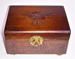 Vintage juwelendoos - Muziekdoos - Hout