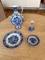 De Porceleyne Fles, Delft - Bord (4) - Aardewerk -, Antiek en Kunst