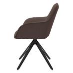 Eetkamerstoel / Draaistoel / Kuipstoel Clyde - Bruin - Metal, Verzenden, Nieuw