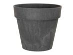 Bloempot flowerpot ibiza 16 cm antraciet antracite, Ophalen of Verzenden, Nieuw