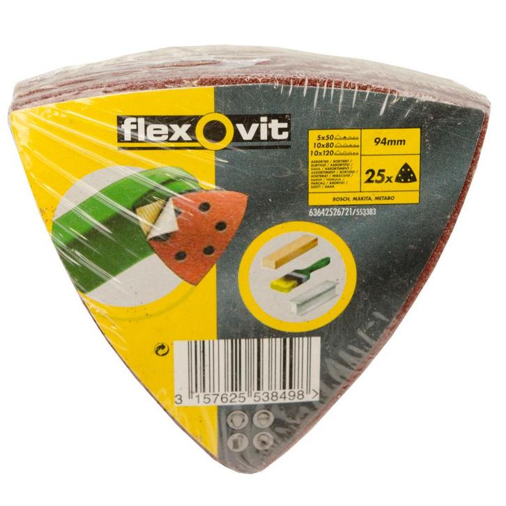 Delta schuurstroken met klittenband 94mm multipack: korre..., Doe-het-zelf en Verbouw, Gereedschap | Machine-onderdelen en Toebehoren