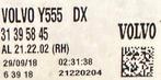 Volvo V40 rechter achterlicht rechts 31395845, Auto-onderdelen, Verlichting, Ophalen, Gebruikt, Volvo