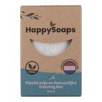 HappySoaps Happy Shaving Bar Munt - 80g, Nieuw, Overige typen, Ophalen of Verzenden