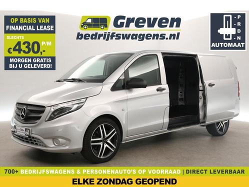 Mercedes-Benz Vito 119 CDI Extra Lang 191PK AUT Airco €430pm, Auto's, Bestelauto's, Automaat, Diesel, Zilver of Grijs, Mercedes-Benz