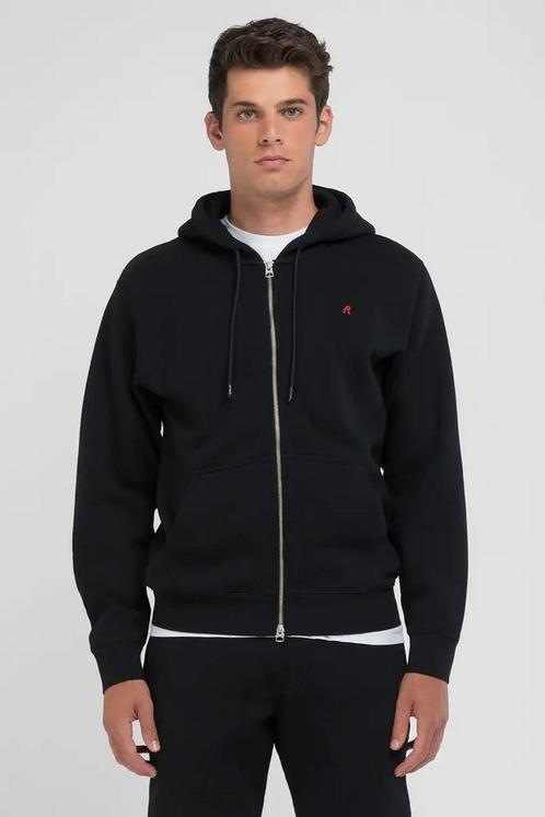 -30% Replay  Replay Felpa  maat M, Kleding | Heren, Truien en Vesten, Zwart, Nieuw, Verzenden