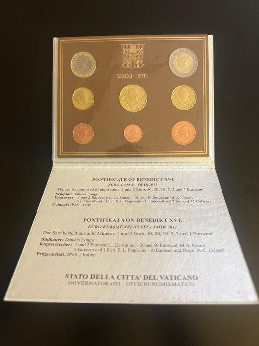 Vaticaan. Year Set (BU) 2011 (Zonder Minimumprijs), Postzegels en Munten, Munten | Europa | Euromunten