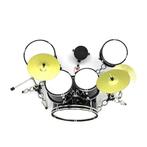 Miniatuur decoratief zwart drumstel, Verzamelen, Muziek, Artiesten en Beroemdheden, Ophalen of Verzenden, Nieuw, Overige typen